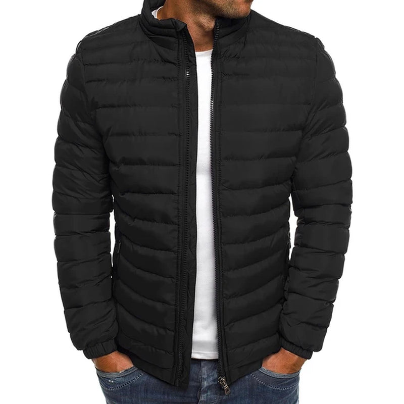 Men Winter Parkas Fashion Solid Hooded Cotton Coat Jacket Casual Warm Clothes Mens Overcoat Streetwear Puffer Jacket plus Size